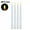A-White, variant on 3/6Pcs LED Flameless Electronic Candles Battery Powered Taper Long Candle Light for Party Wedding Home Decoration Flashing Lamp