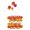 Daffodils sign, variant on WINDLAND Hawaiian Themed Paper Straws Fruit Umbrellas Toppers For Summer Parties Decorations
