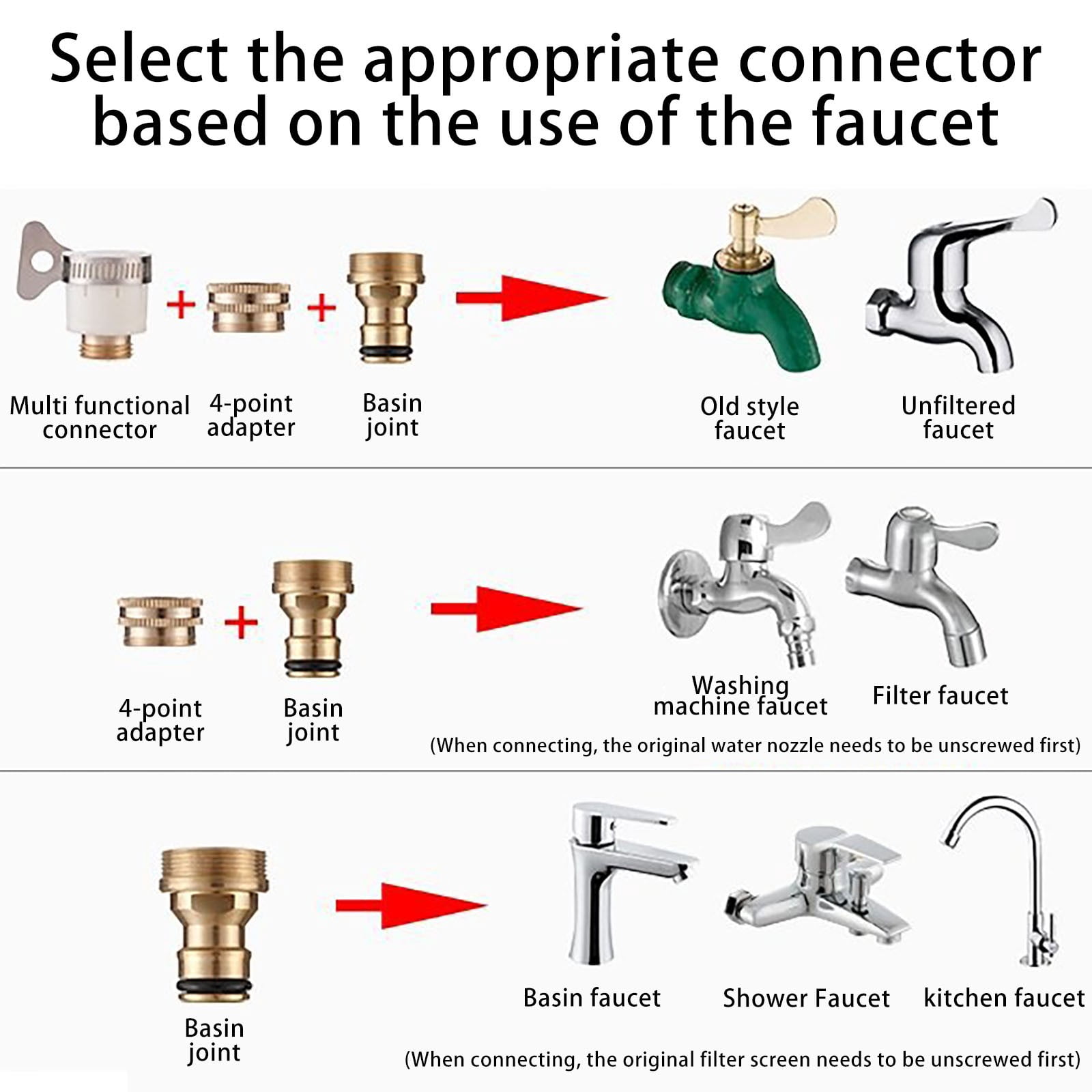 High Pressure Garden Hose Nozzle, Metal Water Spray Gun with Adjustable Pressure for Car Washing & Garden Cleaning