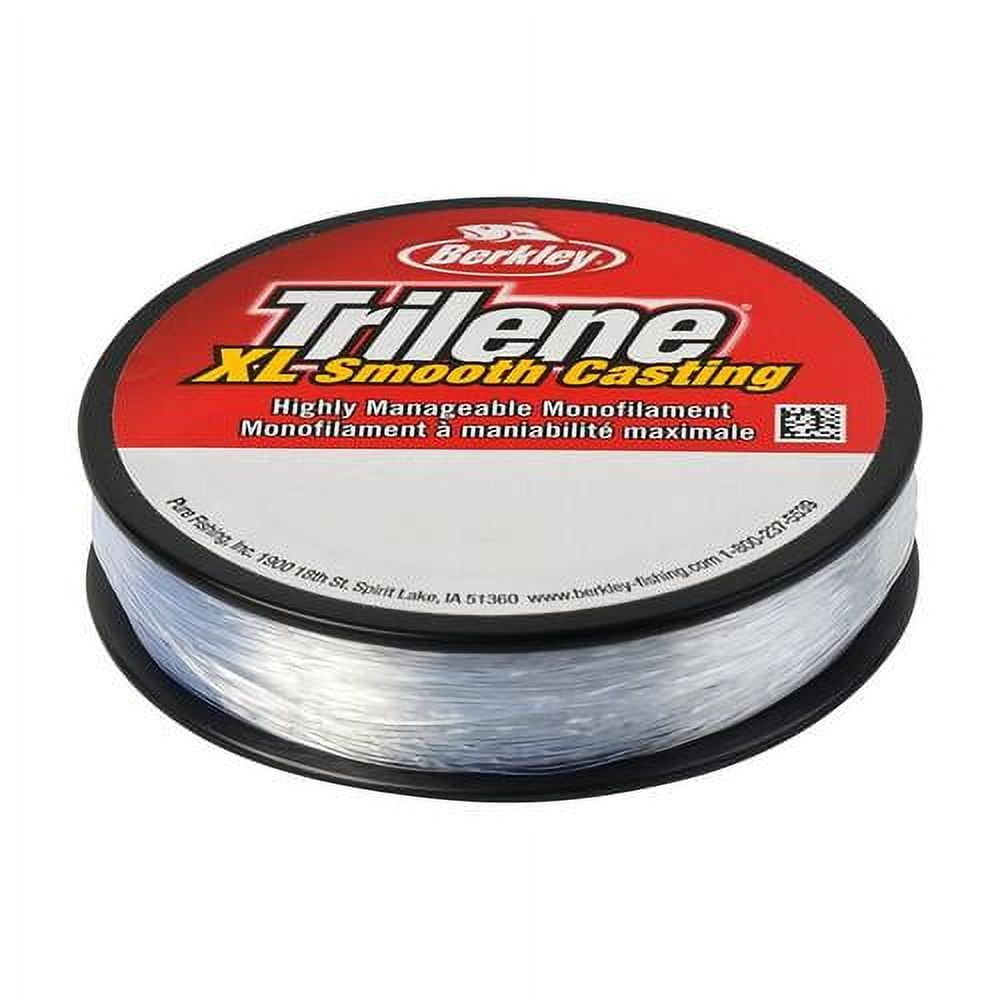 Berkley Trilene® XL® Monofilament Fishing Line, Fluorescent Clear/Blue, 4 lb Test Strength, 110 yd