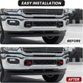 thumbnail image 4 of Front Tow Hooks Covers for RAM 2500/3500 2019-2025, 4 of 5