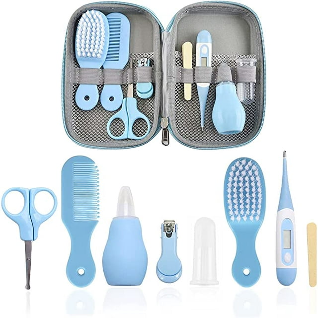 Chockeie Baby Grooming Kit Newborn Baby Healthcare Essentials Kit Portable Nursery Baby Toiletry Stuff for Daily Care -Newborn, Infant, Toddler,Pink