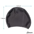 thumbnail image 5 of Spencer Silicone Swimming Long Hair Bubble Cap Anti-slip Ear Wrap Waterproof Swim Bath Hat for Adults Kids Child "Gray", 5 of 8