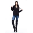 thumbnail image 4 of Suéter escote cruzado Roman Fashion Juvenil 0034 Negro, 4 of 5