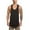Black, variant on Men's Gyms Bodybuilding Fitness Muscle Sleeveless Singlet T-shirt Top Vest Tank Big and Tall Shirts White M