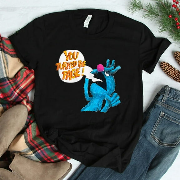 SALE!! You Turned The Page Retro Vintage Unisex T-Shirt, Size S-5XL