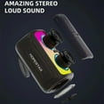 thumbnail image 4 of HOPESTAR Party 110 Mini Colorful Lights Wireless Bluetooth Speaker, Party 110 Mini (Black), Party 110 Mini (Grey), Party 110 Mini (Blue), 4 of 7