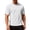 White1, variant on Kojanyu Men's Basic Solid Stretch Crew Neck Short Sleeve T-Shirt, Sizes S-3XL