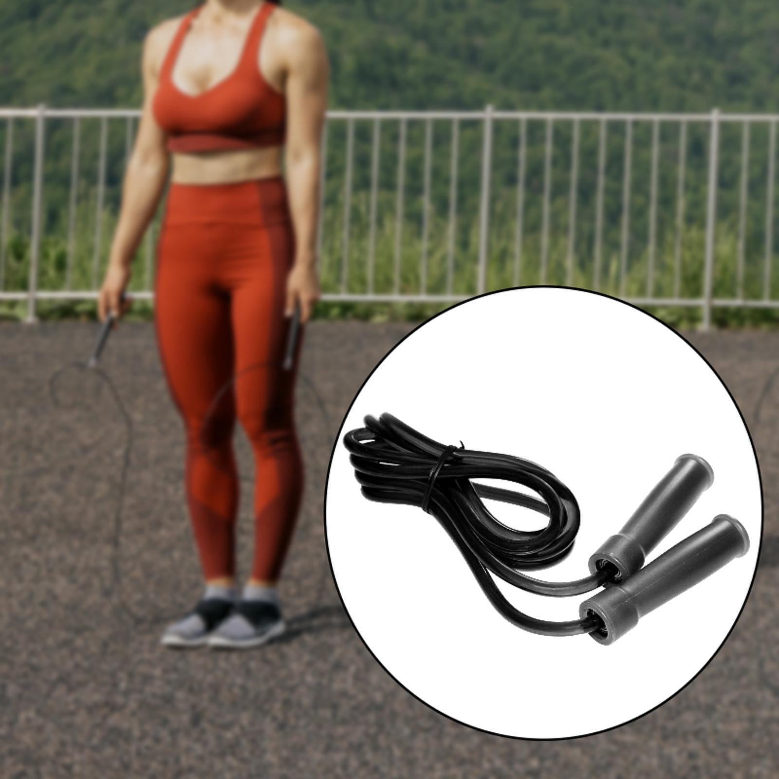 DimyFew Jump Rope Comfortable Grip Skipping Rope for Outdoor Sports Workout Home Gym