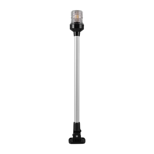 Luz de popa para barco, luz LED para todo tipo de barcos, base de nailon, iluminación de 360 grados, luz de navegación marina , Longitud 403 Mm