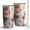 Pioneer Flower Floral-2, variant on 20oz Tumblers Pioneer Flower Floral Print Pattern Stainless Steel Vacuum Insulated Double Wall Travel Tumbler Cups Mug with Lid and Straw,Cleaning Brush for Cold & Hot Drinks