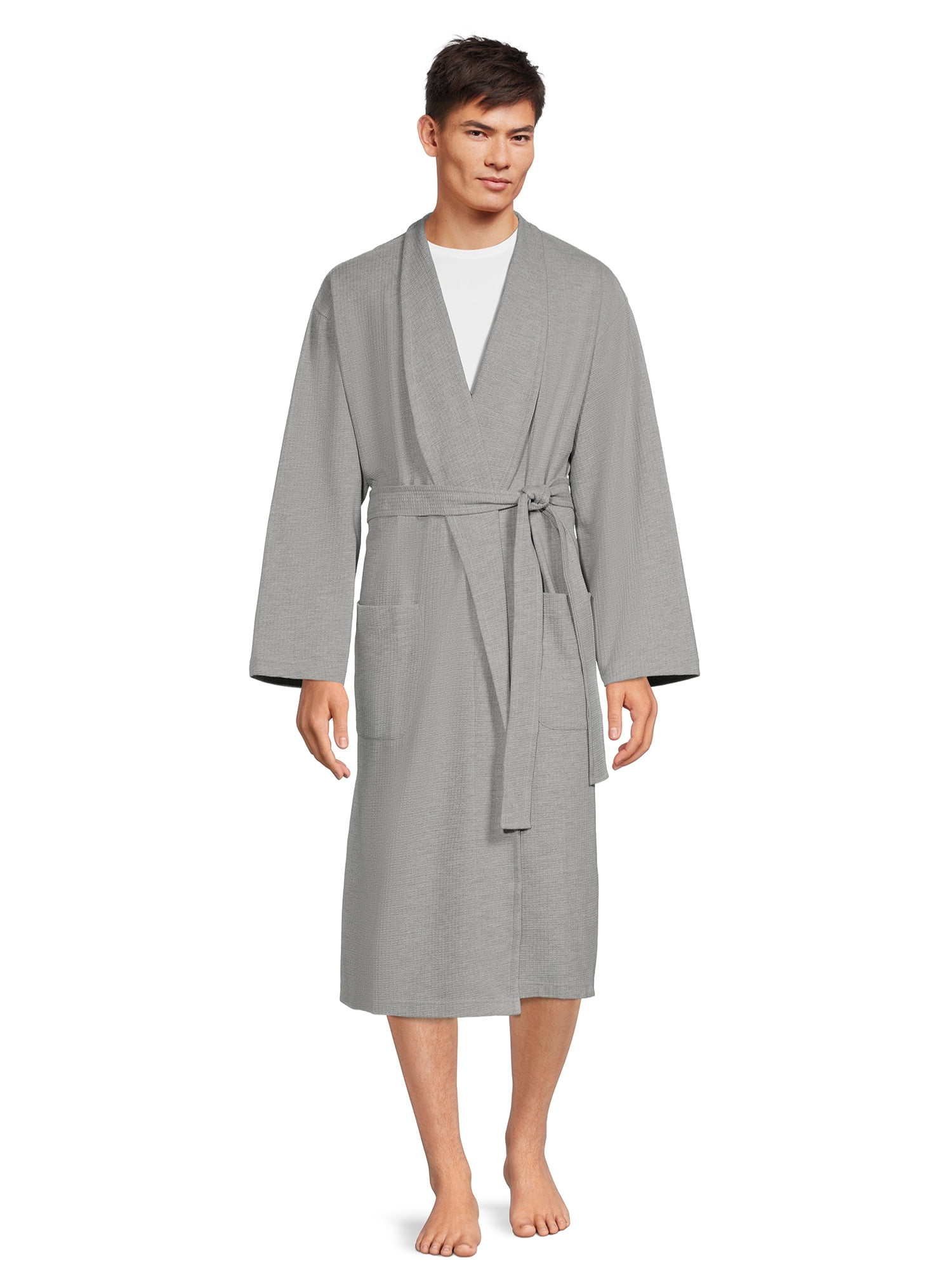 Hanes Men's Waffle Knit Robe