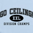 thumbnail image 2 of CafePress - Go Ceiling XXL Division Champs Baby Light Bodysuit - Baby Light Bodysuit, Size Newborn - 24 Months, 2 of 4
