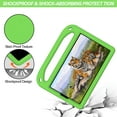 thumbnail image 3 of K-Lion Kids Case for Samsung Galaxy Tab A7 Lite Tablet Kids Case 8.7" tablet, Shockproof Lightweight Foam Handle EVA Stand Protective Case Cover for Galaxy Tab A7 Lite (2021) SM-T220/T225/T227,Green, 3 of 6