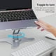 thumbnail image 5 of Inteprter Soporte plegable para tableta Boneruy, soporte giratorio ajustable de 360 grados para ordenador portátil, ordenador portátil de Videojuegos y accesorios, 5 of 6