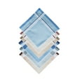 thumbnail image 3 of Segolike 6Pcs Cloth Men's Hands Pocket Square Hankies Gifts 40cm Assorted Color Hanky for Celebration Gentlemen Father Prom Grooms, 3 of 8