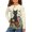 Cat Flower, variant on Green Palm Print Shirt Long Sleeve for Kids Long Sleeve Shirts for Girls 11-12 Long Sleeve Shirt Kids Crew Neck Tshirt Girls Long Sleeve T Shirts Soft Kids T Shirt Casual Tops Girls