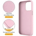 thumbnail image 3 of Entronix Silicone Case Designed for Apple iPhone 16 Pro with Stand, Protection Shockproof Dropproof Dustproof Slim Design Phone Cover for Apple iPhone 16 Pro, Pink, 3 of 6