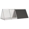 thumbnail image 1 of vidaXL Rabbit Cage Anthracite 201.5x80.5x71 cm Galvanised Steel, 1 of 4