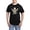 With Blue Strpe Pant, variant on CafePress - Ghost With A Funny Face - Men's Dark Loose Fit Cotton Pajama Set