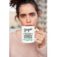 thumbnail image 2 of Yoga, Relaxing Alternative to Hating, Funny Sayings Coffee & Tea Mug Cup (15oz), 2 of 8