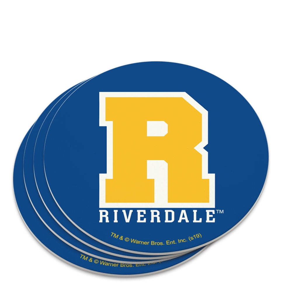 Riverdale Varsity Letter Novelty Coaster Set