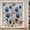 Blue, variant on Privacy Window Film, Sage Green Marble Static Cling Stained Glass Window Film, UV Sun Blocking Heat Control Stickers, Non-Adhesive Laser Windows Tint 17.7"x39.3" Gold White Geometric Hexagon Modern