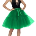 thumbnail image 1 of PMUYBHF Robe Courte à Pompons Couleur Unie Mode Femme Robe Faite à la Main Jupe de Performance Ceinture Style 11357 Taille Unique, 1 of 3