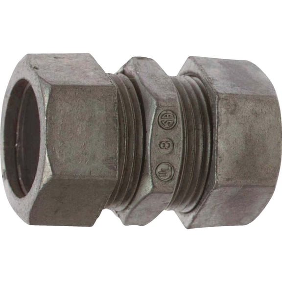 Halex 90221 0.5 in. Electrical Metallic Tubing Compression Coupling