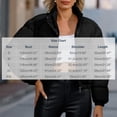 thumbnail image 3 of Smupbvky Women Cropped Puffer Jacket Lightweight Quilted Zipper Coat Stand Collar Winter Warm Bubble Outerwear (M, Black), 3 of 7