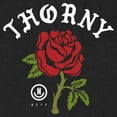 thumbnail image 2 of Men's NEFF Thorny Rose  Graphic Tee Black Small, 2 of 5
