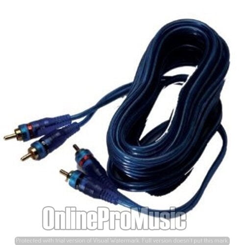 Absolute USA COMR20 20-Feet Competition Series RCA Audio Interconnect Cable 