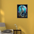 thumbnail image 3 of DIY 5D Diamond Painting Kit Adult Diamond Painting "Crystal Seahorse" Full Diamond Crystal Rhinestone Embroidery Craft Kit Home Wall Decoration Gift, 3 of 6