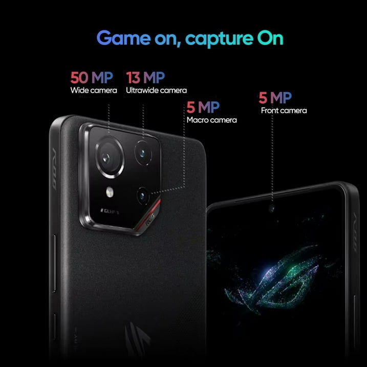 新品未開封ROG Phone 9PRO 16/512グローバル Black ROG Phone 9 Pro 16+512GB 6.78inch Display 2k 165Hz 5G Gaming