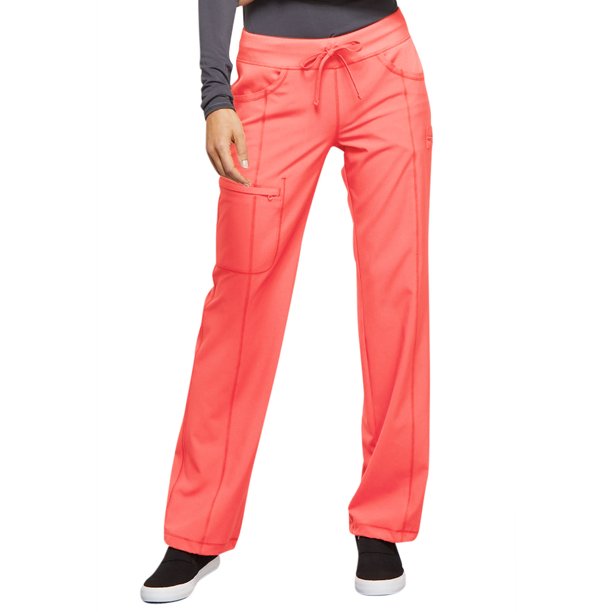 Cherokee Cherokee Infinity Women Scrubs Pant, Low Rise Straight Leg