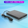 thumbnail image 4 of 3.5 Inch External USB Floppy Disk Drive Plastic for Laptop Desktop PC, 4 of 8