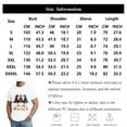 thumbnail image 3 of Halloween Costumes for Men Cute Ghost Print Halloween Tshirts Plus Size Short Sleeve Holiday Halloween Tee Tops, 3 of 5