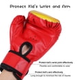 thumbnail image 4 of 1 Paire de Gants de Boxe pour Enfants Gants de Sport d'Entraînement Confortables Gants de Combat d'Entraînement pour Garçons Gants de Gym Protecteurs de Main Rouge, 4 of 6