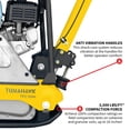 thumbnail image 4 of Tomahawk Power 5.5 HP Honda Reverse Plate Compactor 19x14 Plate for Asphalt, Aggregate, Cohesive Soil Compaction, 4 of 6