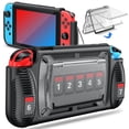 thumbnail image 2 of Switch Case For Nintendo Switch Protective Case With 7 Game Cards Slots Switch Cover With Adjustable Kickstand Switch Protector, 2 of 5