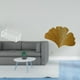 thumbnail image 2 of Escultura Abstracta De Hierro Forjado Con Hojas De Ginkgo Para Decoración De Pared, Ideal Para Sala De Estar, Oficina, Hotel, Comedor, Restaurante, Granja., 2 of 8