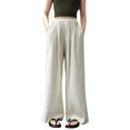 thumbnail image 4 of CPNG Girls Wide Leg Pants Elastic High Waist Straight Leg Casual Pants Lightweight Breathable Streetwear Pants, 4 of 7