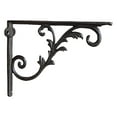 thumbnail image 2 of Soporte para Estante Ménsula Rústica de Pared para Estantería Y Refuerzo de Ángulo Fabricado en Hierro para Larga Durabilidad Adecuado para, 2 of 9