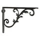 thumbnail image 2 of Soporte para Estante Ménsula Rústica de Pared para Estantería Y Refuerzo de Ángulo Fabricado en Hierro para Larga Durabilidad Adecuado para, 2 of 9