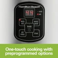 thumbnail image 4 of Digital Programmable Rice Cooker & Food Steamer, 8 Cups Cooked (4 Uncooked), Stainless Steel, 4 of 8