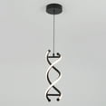 thumbnail image 3 of Artika DNA Modern Pendant Light Fixture, Black, 3 of 5