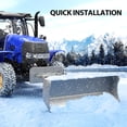 thumbnail image 4 of GloryStar 1/4" Quick Attachment Mini Skid Steer Mount Plate, Quick Attach Plate & Adapter for Tractor Forklift Accessories Mini Excavator Attachments, 4 of 7