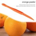 thumbnail image 3 of 6PCS Easy Orange Peeler in Bright Orange Color Kitchen Tool, 3 of 5