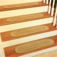 thumbnail image 1 of Rhody Rug SO55A008X028-13 Sophia Marche d'Escalier Multi Tressée&44; Sable Naturel - Lot de 13, 1 of 1