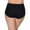 thumbnail image 3 of Fruit Of The Loom Womens Plus Size Fit For Me Microfiber Brief Panty 6 Pack, 9,, 3 of 6